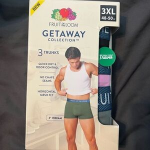 3 Pack NWT Fruit of the Loom Men's Boxer Briefs.